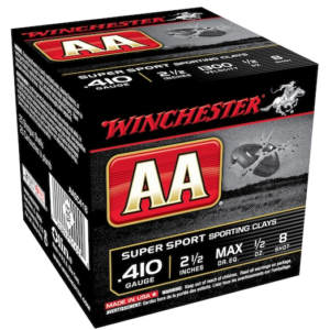 Winchester AA Super Sport Sporting Clays Ammunition 410 Bore 2-1/2" 1/2 oz