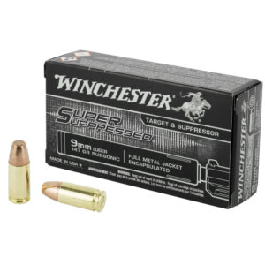 Winchester Super Suppressed 9mm 147 Grain