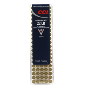 Buy CCI Mini-Mag - .22LR, 40gr, CPRN, Box of 100 Online