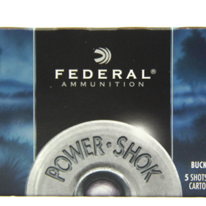 Buy Federal Power-Shok - 12GA, 3", 15 Pellet 00 Buck, Box of 5 Online