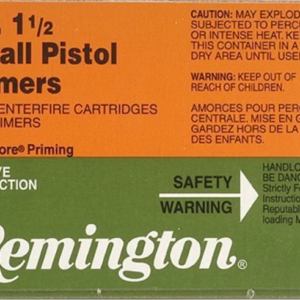 Buy Remington Small Pistol Primers #1-1 2 Box of 1000 Online