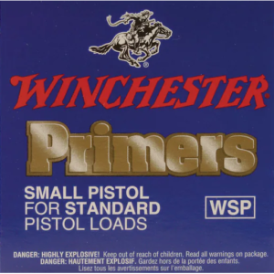 Buy Winchester Small Pistol Primers #1-1 2 Box of 1000 Online