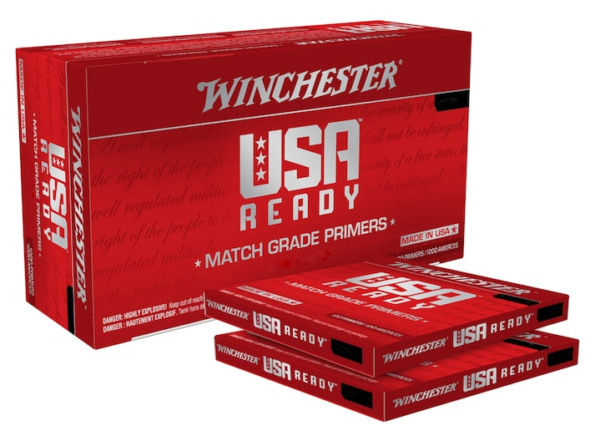 Buy Winchester USA Ready Large Pistol Match Primers Box of 1000 Online