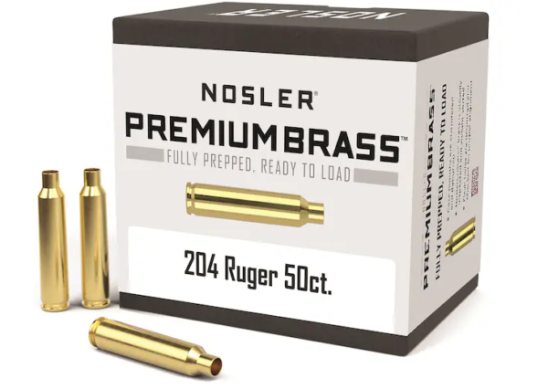 Buy Nosler Custom Brass 204 Ruger 