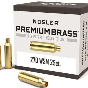 Buy Nosler Custom Brass 270 Winchester Short Magnum