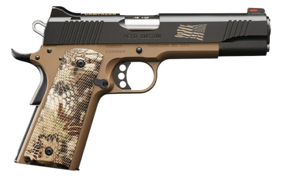 Buy Kimber Hero Custom 45 ACP Special Edition Boot Campaign Pistol