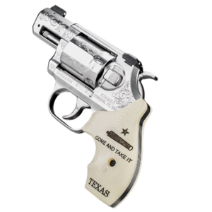 Buy Kimber K6S 357 Magnum Double-Action Stainless Revolver with Engraved Finish and Come and Take It Texas Grips