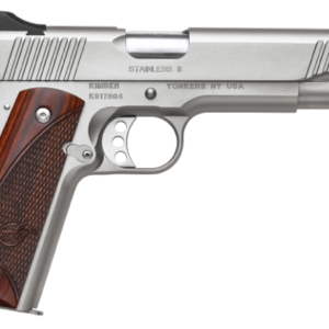 Buy Kimber Stainless II 10mm 1911 Pistol with Rosewood Grips and Fiber Optic Front Sight