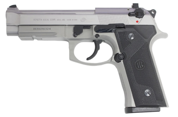 BERETTA 92FS VERTEC INOX 9MM PISTOL