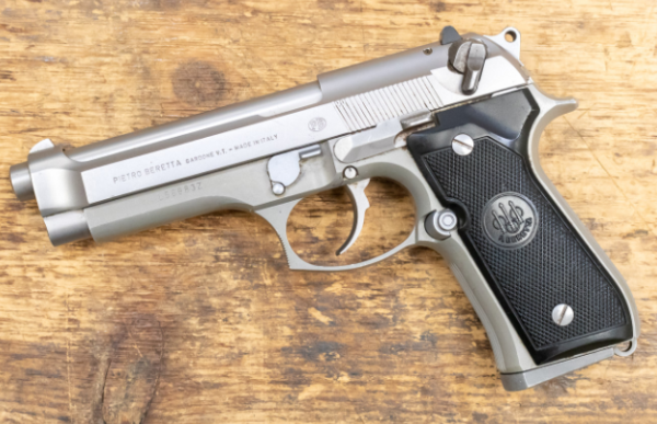 Beretta 92FS Stainless 9mm 15-Round Trade-in Pistol