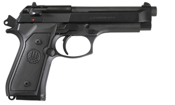 Beretta M9 92 Series 9mm Centerfire Pistol with 3-Dot Sights