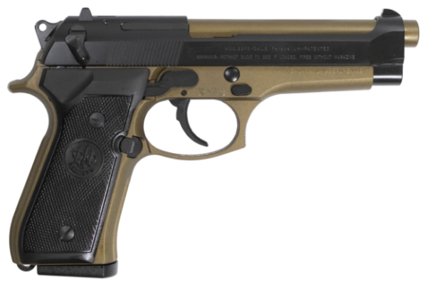 Buy Beretta 92FS 9mm DA SA Pistol with Burnt Bronze Frame