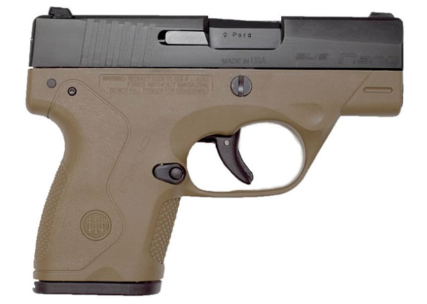 Buy Beretta Nano 9mm Centerfire Pistol with FDE Frame