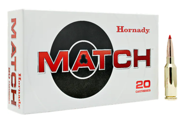 Hornady Match Ammunition 6mm ARC 108 Grain ELD Match Box of 20