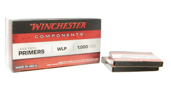 Winchester Large Pistol Primers #7 Box of 1000 (10 Trays of 100)