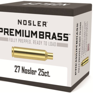 Buy Nosler Custom Brass 27 Nosler Box of 25