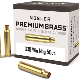 buy Nosler Custom Brass 338 Winchester Magnum Box of 50