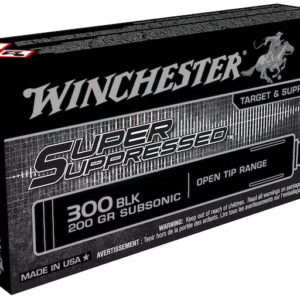 Buy Winchester Super Suppressed 300 AAC Blackout Ammo 200 Grain Jacketed Hollow Point