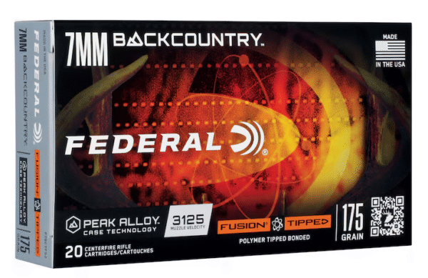 Buy Federal Premium Fusion Tipped 7mm Backcountry Ammo 175 Grain Polymer Tip Box of 20