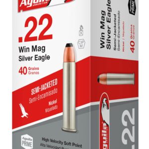 Aguila 1B222400 Silver Eagle High Velocity 22 Mag 40 gr Semi-Jacketed Soft Point 50 Bx/20 Cs - Ammo
