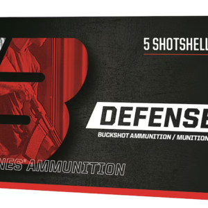 Barnes Defense Ammunition 12 Gauge 2-3/4" 00 Buckshot 8 Pellets Box of 5