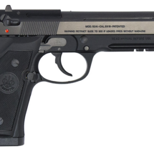 Beretta 92 A1 9mm Pistol with Checkered Black Polymer Grip