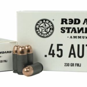 Century Red Army .45 ACP 230gr FMJ 50rd Steel case