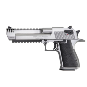 Desert Eagle, .44 Magnum, Stainless with Integral Muzzle Brake