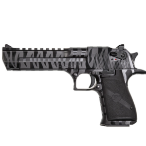 Desert Eagle, .50 AE Black with Tiger Stripes