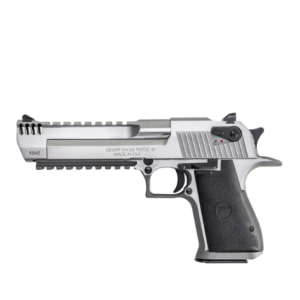 Desert Eagle, .50 AE, Stainless with Integral Muzzle Brake