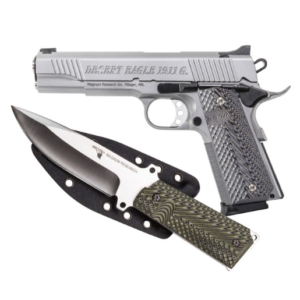 Desert Eagle 1911 G, Stainless with KNIFE1911