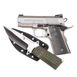Desert Eagle 1911 U, Stainless with KNIFE1911