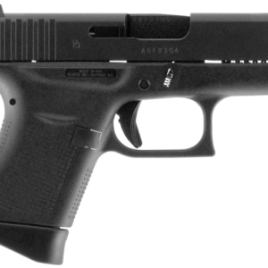 Glock 43 Semi-Automatic Pistol 9mm Luger 3.41" Barrel 6-Round Black