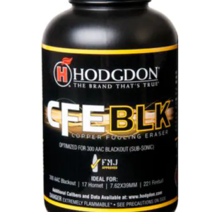 Hodgdon CFE BLK Smokeless Gun Powder