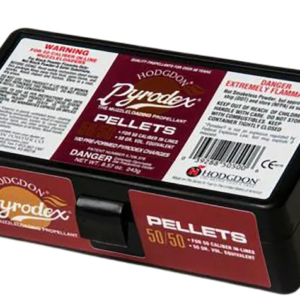 Hodgdon Pyrodex Black Powder Substitute 50 Caliber 50 Grain Pellets