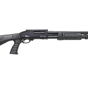 Iver Johnson PAS12 12 Gauge Pump Action Shotgun 18" Barrel Blued and Black Pistol Grip Picatinny Rail
