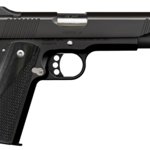 Kimber Custom LW Nightstar 45 ACP Pistol with Stainless Small Parts and Gray Laminate Grips