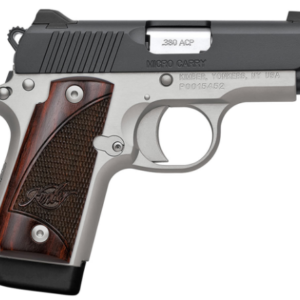 Kimber Micro 380 ACP Two Tone with Rosewood Grips and Night Sights