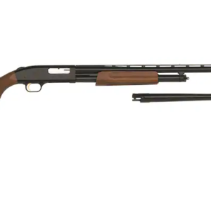 Mossberg 500 Field/Security Combo 12 Gauge Pump Action Shotgun 28/18.5" Barrel Blued and Wood