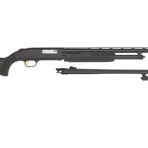 Mossberg 500 Super Bantam Field/Deer Combo Youth 20 Gauge Pump Action Shotgun 24/22" Barrel Blued and Black Adjustable