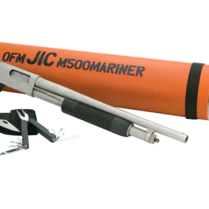 Mossberg JIC Mariner 12 Gauge Pump Action Shotgun 18.5" Barrel Marinecote and Black Pistol Grip
