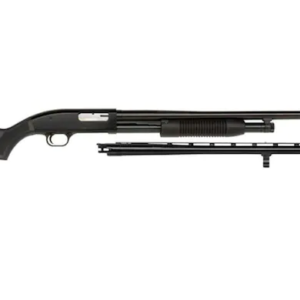 Mossberg Maverick 88 Security Combo 12 Gauge Pump Action Shotgun 28/18.5" Barrel Black