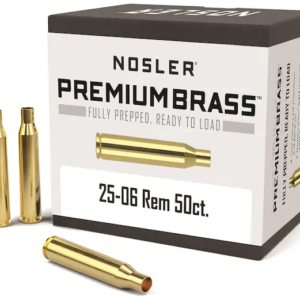Nosler Custom Brass 25-06 Remington Box of 50