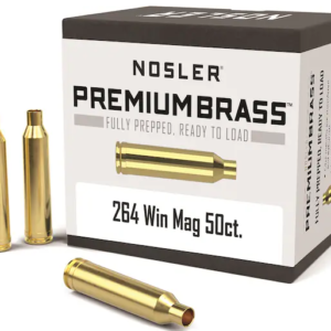 Nosler Custom Brass 264 Winchester Magnum Box of 50