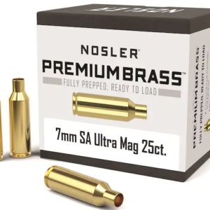 Nosler Custom Brass 7mm Remington Short Action Ultra Magnum Box of 25