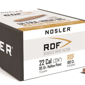 Nosler RDF Bullets Hollow Point Boat Tail