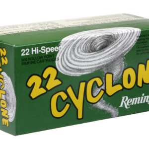 Remington Cyclone Ammunition 22 Long Rifle 36 Grain Lead Hollow Point Box of 50