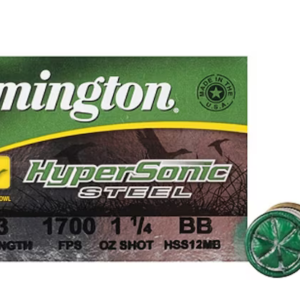 Remington HyperSonic Ammunition 12 Gauge 3" 1-1/4 oz BB Non-Toxic Shot