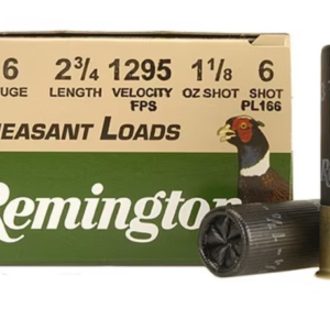 Remington Pheasant Ammunition 16 Gauge 2-3/4" 1-1/8 oz #6 Shot