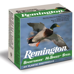 Remington Sportsman Hi-Speed Ammunition 12 Gauge 3" 1-1/4 oz #1 Non-Toxic Steel Shot